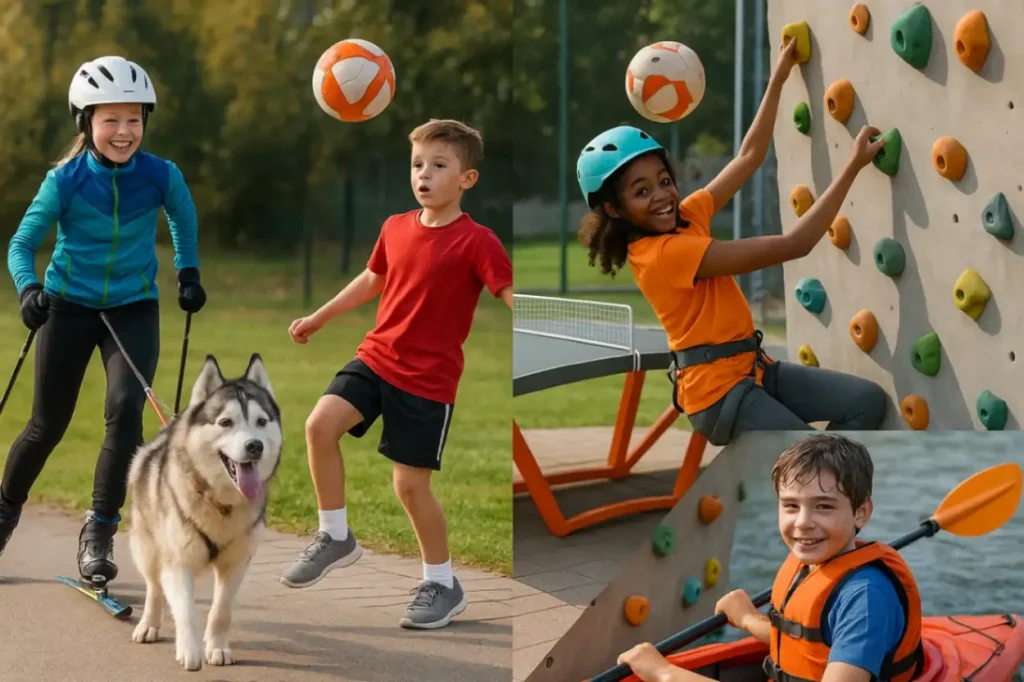 Инновационные виды спорта для детей: от скиджоринга до каякинга
